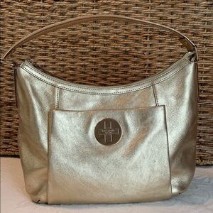 Kate Spade Gold Hobo Bag